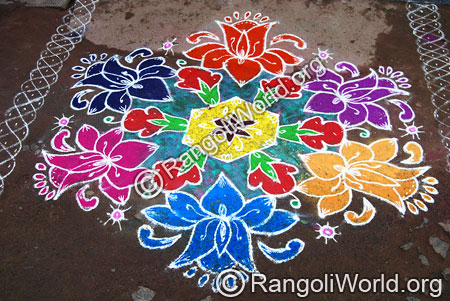 Lotus Collectio Rangoli